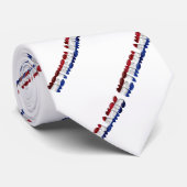 Niederlande - Textflagge Krawatte (Gerollt)