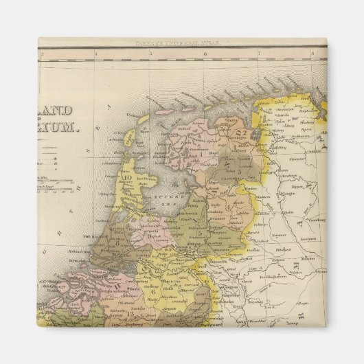 Niederlande und Belgien 2 Magnet (Vorne)