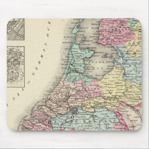 Niederlande und Belgien 2 Mousepad