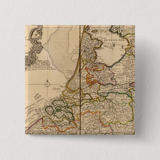 Niederlande und Belgien Button (Vorderseite)