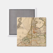 Niederlande und Belgien Magnet (Vorderseite/Rückseite)