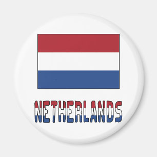 Niederlande und Niederländer Flagge Magnet