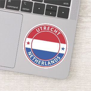 Niederlande, Utrecht Aufkleber