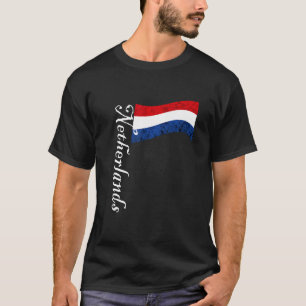 Niederlande Vintag niederländische Flagge Niederla T-Shirt