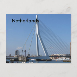 Niederlande Vintage Reise Tourismus Hinzufügen Postkarte