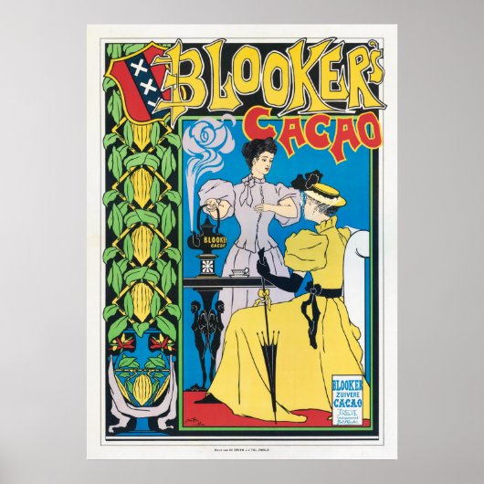 Niederlande - Vintages Werbeplakat wiederhergestel Poster (Vorne)