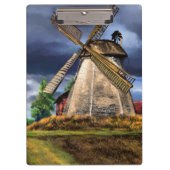 Niederlande Windmill Clipboard Klemmbrett (Vorderseite)