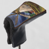Niederlande Windmill Golf Head Cover Headcover (3/4 Vorderseite)