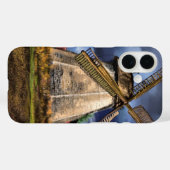 Niederlande Windmill iPhone Case (Rückseite (Horizontal))