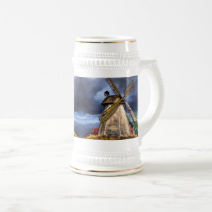 Niederlande Windmill Landscape Beer Stein Gift Bierglas