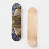 Niederlande Windmill Landscape Skateboard (Vorderseite)
