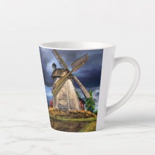 Niederlande Windmill Latte Tasse