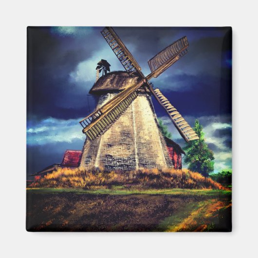 Niederlande Windmill Magnet (Vorne)