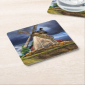 Niederlande Windmill Paper Untersetzer (angewinkelt)