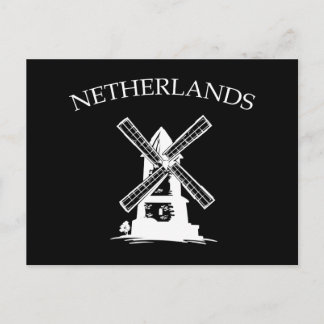 Niederlande Windmill Postkarte