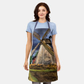 Niederlande Windmill Schürze (Getragen)