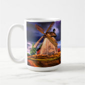 Niederlande Windmill Sunset Coffee Tasse (Links)