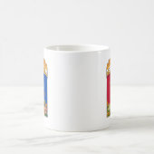Niederlande Windmill und Tulips Kaffeetasse (Mittel)