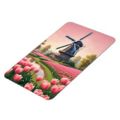 Niederlande Windmühlen Magnet (Linke Seite)