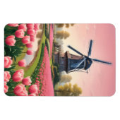 Niederlande Windmühlen Magnet (Horizontal)