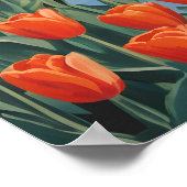 Niederlande Windmühlen Poster (Ecke)