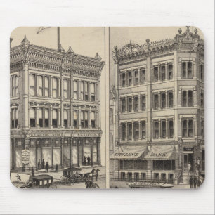 Niederlander und Citizens Bank, Wichita, Kansas Mousepad