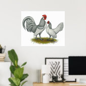 Niederländisch Bantam: Self Blue Poster (Heimbüro)