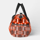 Niederländisch Folk Art Print Duffle Bag (Rechts)