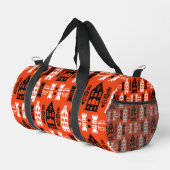 Niederländisch Folk Art Print Duffle Bag (Rechte Ecke)