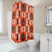 Niederländisch Folk Art Print Duschvorhang (Beispiel)