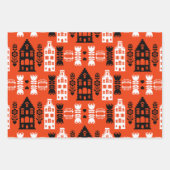 Niederländisch Folk Art Print Geschenkpapier Set (Vorderseite 2)