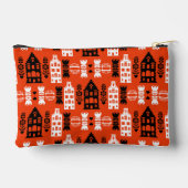 Niederländisch Folk Art Print Zubehörtasche (Rückseite)