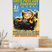 Niederländisch Grand Prix Zandvoort Formel 1 Poster (Küche)