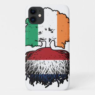 Niederländisch Irish Ireland Tree Roots Flag Case-Mate iPhone Hülle