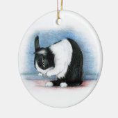 NIEDERLÄNDISCH KERAMIK ORNAMENT (Links)
