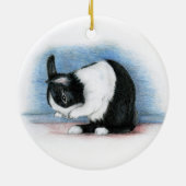 NIEDERLÄNDISCH KERAMIK ORNAMENT (Hinten)