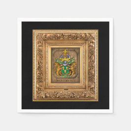 Niederländisch Van Westervelt Familienkleidung für Serviette