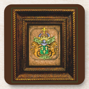 Niederländisch van Westervelt Familienwappen gerah Getränkeuntersetzer