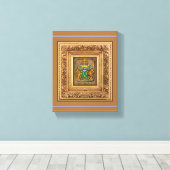 Niederländisch Van Westervelt Familienwappen Leinwanddruck (Insitu (Holzboden))