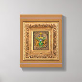 Niederländisch Van Westervelt Familienwappen Leinwanddruck (Vorderseite)