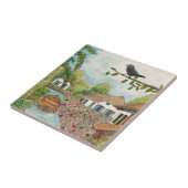 Niederländisch Venice Giethoorn Niederlande Farbe  Fliese (Seite)