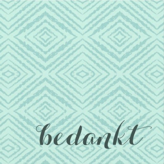 Niederländisch Vielen Dank Hinweis Dankeskarte