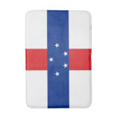 Niederländische Antillen-Flagge Badematte (Vorderseite Vertikal)