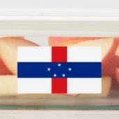 Niederländische Antillen-Flagge Etiketten (Befestigt)
