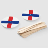 Niederländische Antillen-Flagge Fächer (Non-assembled)