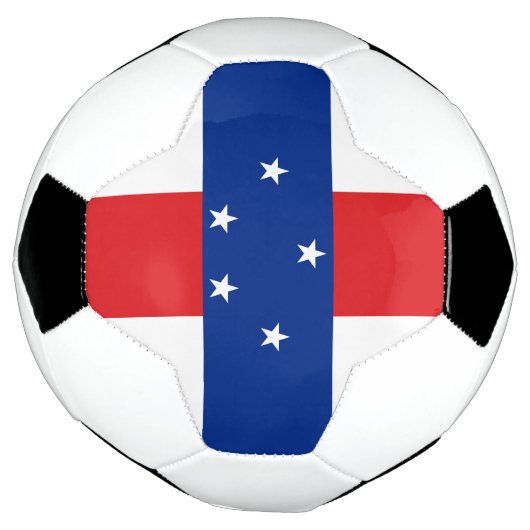 Niederländische Antillen-Flagge Fußball (Gedreht)