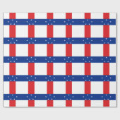 Niederländische Antillen-Flagge Geschenkpapier (Flach)