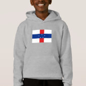 Niederländische Antillen-Flagge Hoodie (Vorderseite)