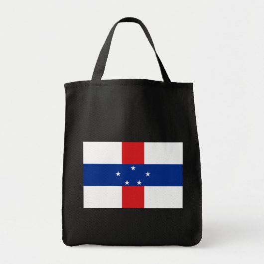 Niederländische Antillen-Flagge Tragetasche (Vorne)