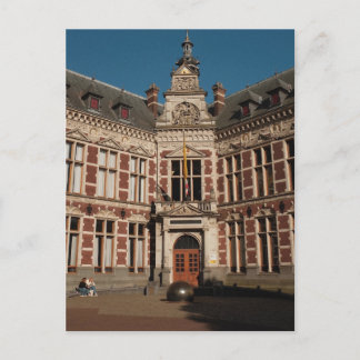 Niederländische Architektur in Utrecht, Coole Foto Postkarte